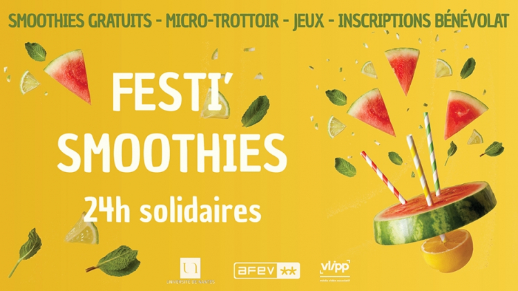 vlipp - Festi'smoothie 2021 : bénévolat & banana !