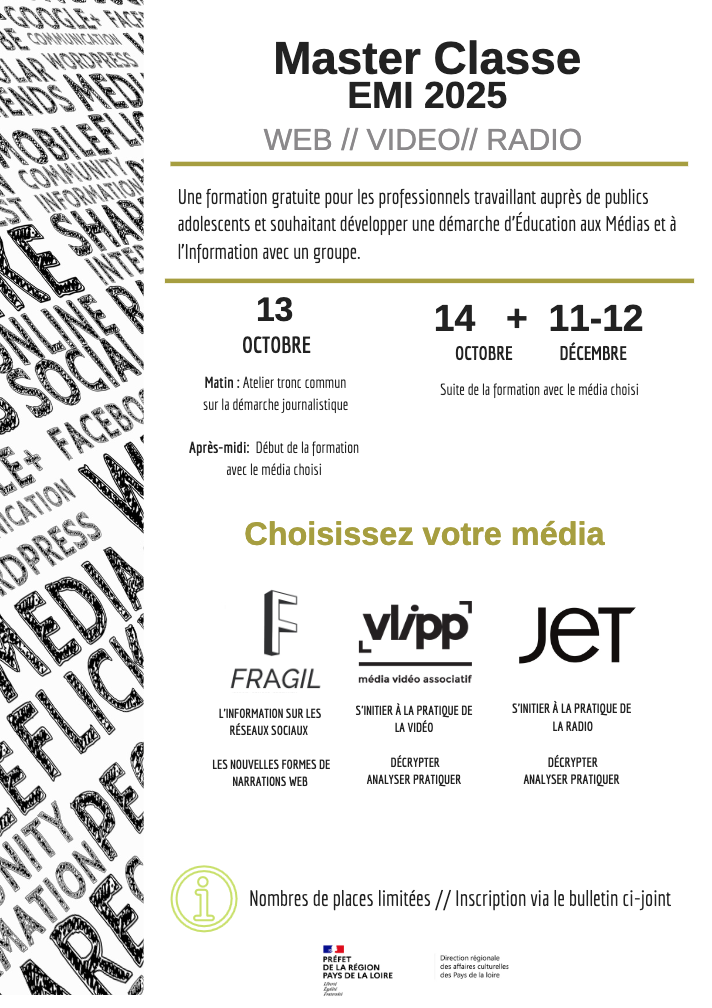 Master classe éducation aux médias